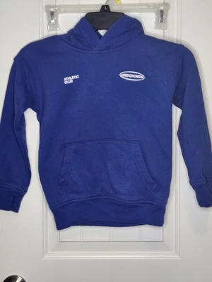 ABERCROMBIE KIDS SWEATSHIRT HOODIE Relaxed Fit SIZE 5/6 Blue - Image 1 of 4