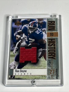 2002 Upper Deck Piece Of History Ron Dayne Run To History Jersey Relic #RHJ-RD - Bild 1 von 11