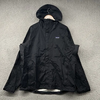 Patagonia Torrentshell Jacket Mens XL Black Rain Coat Waterproof Shell H2NO - Image 1 of 4
