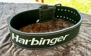 Harbinger All Black Weight Lifting Belt Size XL Mens - Picture 1 of 4
