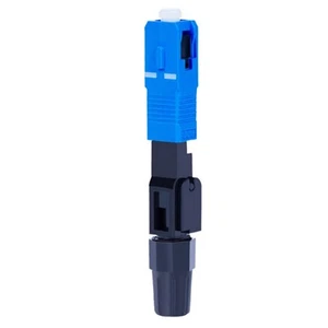 100 Pcs 60mm Haute Sécurité UPC Connecteur Froid Connecteur Rapide pour FTTH - Photo 1/8