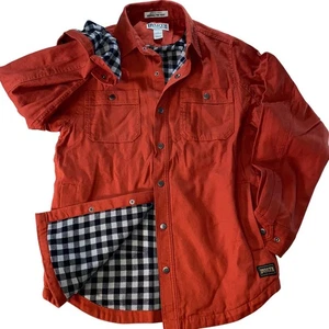 Duluth Trading Flanell gefüttert Limber Jac Jacke Herren Small Gopecore Scheune Feuerwehrhose - Bild 1 von 14