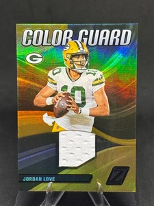Muestra Jordan Love 2023 Panini Zenith Color Guard #CG-4 Green Bay Packers - Imagen 1 de 2