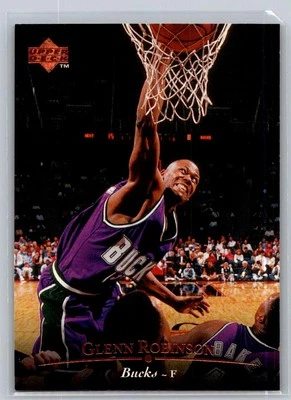 💎1995-96 Upper Deck Basketball #13 Glenn Robinson - Milwaukee Bucks💎 - Image 1 of 2
