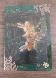 Puzzle Kinuko Craft Faery Reflection 550 pezzi nuovo sigillato - Foto 1 di 6