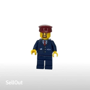 LEGO Train Conductor Minifigure trn248 Collectible Toy - Picture 1 of 23