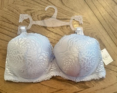Sujetador de encaje azul claro con aros Cato’s Plus lencería para mujer talla 44DD Foto 1 de 4