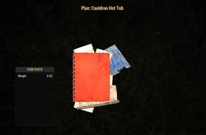 (Xbox) Cauldron Hot Tub Plan - Picture 1 of 1
