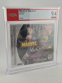GRADED 9.4 Marvel vs. Capcom 2 (Dreamcast, 2000) SEALED GRAIL