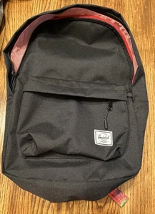 HERSCHEL Zumiez Backpack Black RAINBOW TIE-DYE Classic Mid Book Bag - Picture 1 of 7