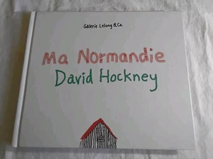 David Hockney Ma Normandie 2020 Exposition Book @ Galerie Lelong Paris Hardcover - Imagen 1 de 23