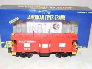 American Flyer by Lionel S Ga. Southern Lighted Bay window Caboose LNIB 6-48728 - Picture 1 of 7