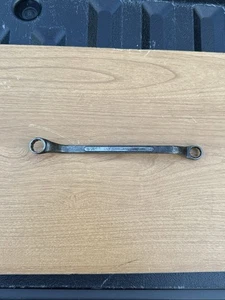 Vintage Craftsman Underlined Double Box End Wrench Offset 9/16 And 1/2 CI - Picture 1 of 5