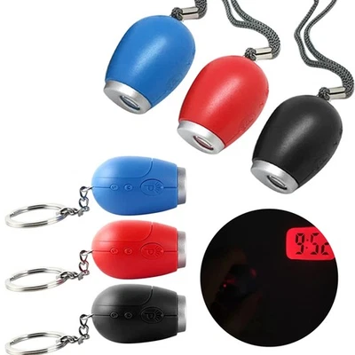 BUIO PORTACHIAVI CON OROLOGIO CAMERE PORTATILE CASUALE LED VIAGGIO PARETE cq - Immagine 1 di 4