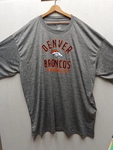 Denver Broncos Fanatics Herren 4XLT T-Shirt grau - Bild 1 von 6