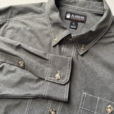Alaskan Hardgear by Duluth Shirt Mens Size XL Long Sleeve Button Up Casual - Image 1 of 4