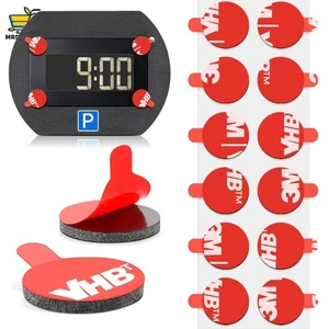 Ersatz doppelseitige Klebepads 3M VHB 12 Stück für elektronische Parkscheiben - Bild 1 von 9