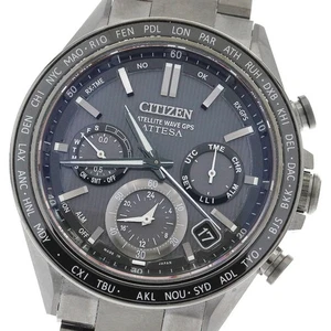 Citizen F950 0029S01 CC4055 65E Attesa Satellite Wave GPS Solar Radio - Bild 1 von 6