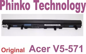 14.8V 2500 mAh Battery For Acer Aspire E1-570 AL12A32 - Picture 1 of 1