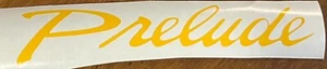 Honda Prelude 91-96 Replica Emblem Decal- Multi color options - Picture 1 of 1