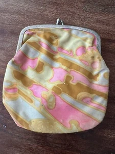 Vintage Mod MCM Gogo Hippy Change Purse Makeup Bag Purse - Picture 1 of 3