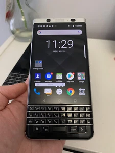 BLACKBERRY KEYONE (UNLOCKED+ ANDROID) MINT CONDITION 32GB + Sliver !!! - Picture 1 of 5