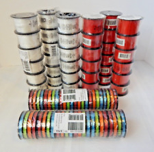 American Greeting Curl Ribbon 48 Rolls Assorted Colors Great For Gifts, Crafts,