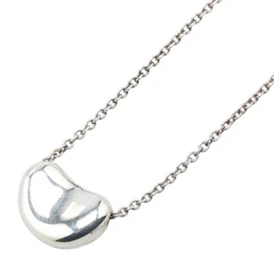 TIFFANY&Co. Bean Necklace Women 【Used】 - Picture 1 of 7