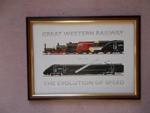 LARGE RAILWAY PRINTS - GREAT WESTERN RAILWAY - Picture 1 of 1