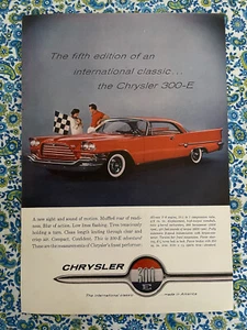 Vintage 1959 Chrysler 300-E Print Ad - Picture 1 of 7