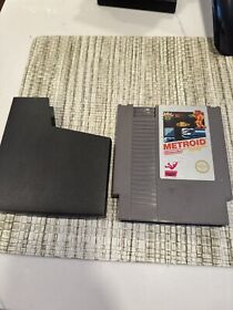 Metroid (Nintendo NES, 1987) With Sleeve Tested And Working