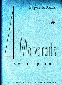 Eugene Kurtz  4 Mouvements pour piano 1951 - Imagen 1 de 2
