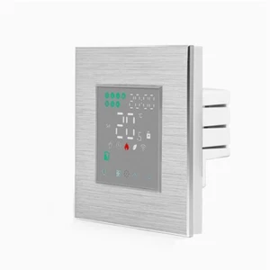 LUXUS-TIME Raumthermostat Programmierbar Wlan Alu Thermostat Fußbodenheizung - Bild 1 von 5