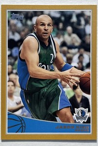 jason kidd 2009 Topps Gold #55 Serial Numbered 1848/2009