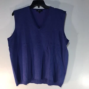 Affinity Apparel Mezcla de Lana Azul Suéter Chaleco Mujer Talla 3X Nuevo - Imagen 1 de 5