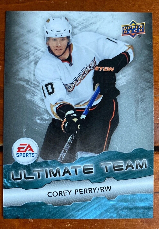 2011-12 Upper Deck EA Ultimate Team #EA9 Corey Perry Anaheim Ducks - Image 1 of 1