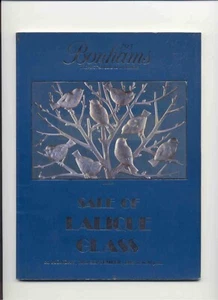 RARE - BONHAMS London LALIQUE Glass Perfume Bottles Auction Catalog 1985 - Imagen 1 de 1