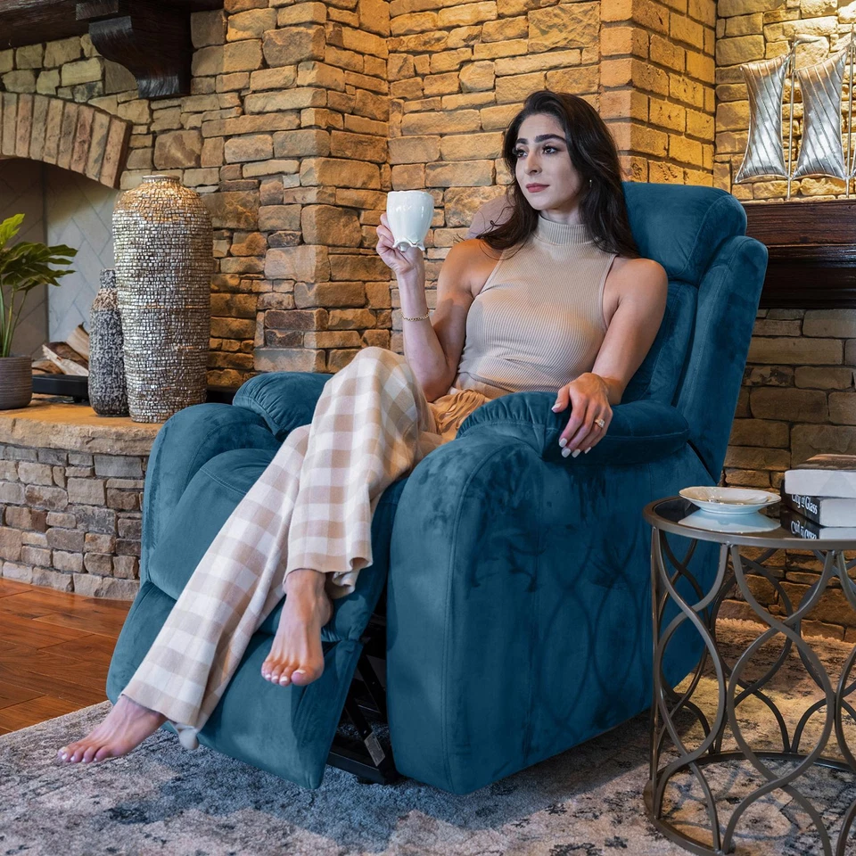 Silla reclinable elevadora eléctrica para ancianos sofá sala de estar con control remoto EE. UU. Foto 1 de 1