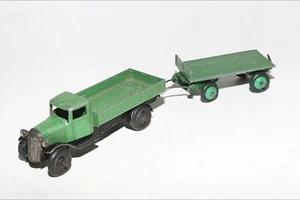 Dinky 25a Wagon, Type 3 and Trailer, Good Condition, 1947-1948 - Picture 1 of 5