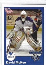 2006-07 Augusta Lynx (ECHL) David McKee (goalie)