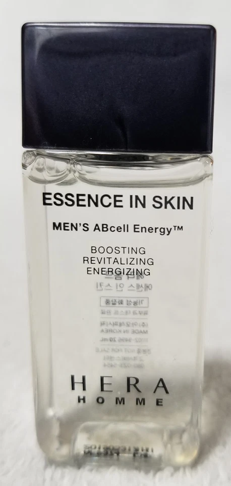 Hera Homme ESSENCE IN SKIN Toner Men's ABcell Energy Boosting Travel 20mL New  - Image 1 of 4