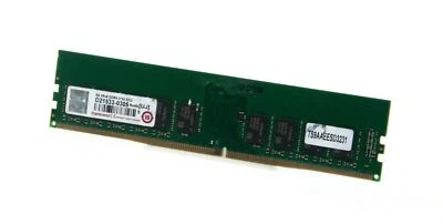 Transcend 8GB 2Rx8 PC4-2133P-E Unbuffered Server-Ram U-Dimm ECC - TS9AAEESD3231 - Immagine 1 di 4