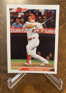 2020 Bowman Heritage #1 Mike Trout Los Angeles Angels