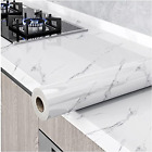 Glossy Marble Wallpaper Granite Gray/white Peel And Stick Self Adhesive Removabl