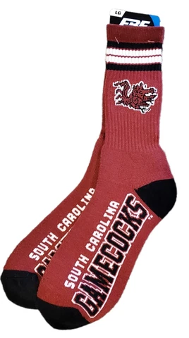 NCAA Univeristy of South Carolina Gamecocks Socks Cover
