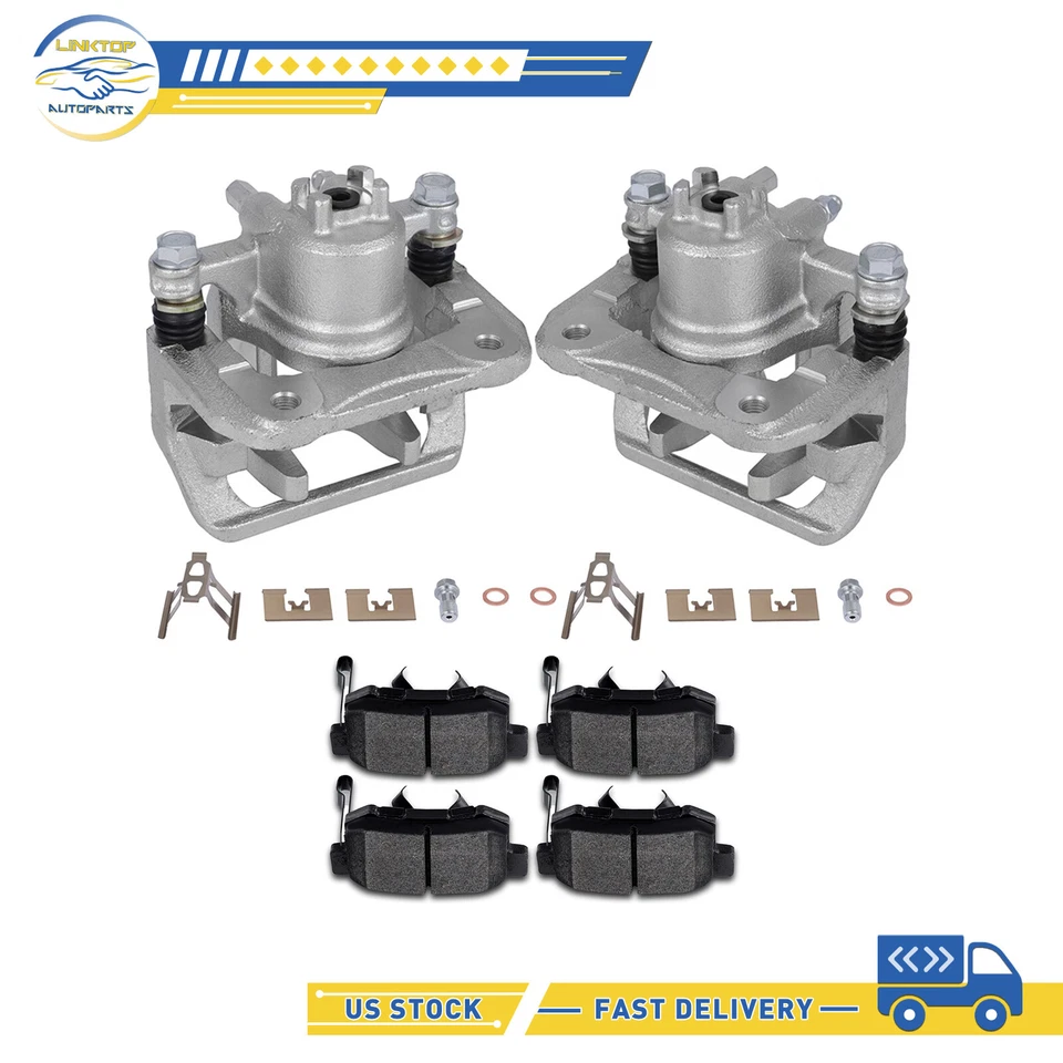 Pinças de freio traseiras e pastilhas de cerâmica para 2010-2011 Honda Accord Crosstour - Imagem 1 de 1