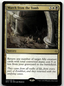 MTG March from the Tomb Battle for Zendikar 214/274 Regular Rare - Picture 1 of 1