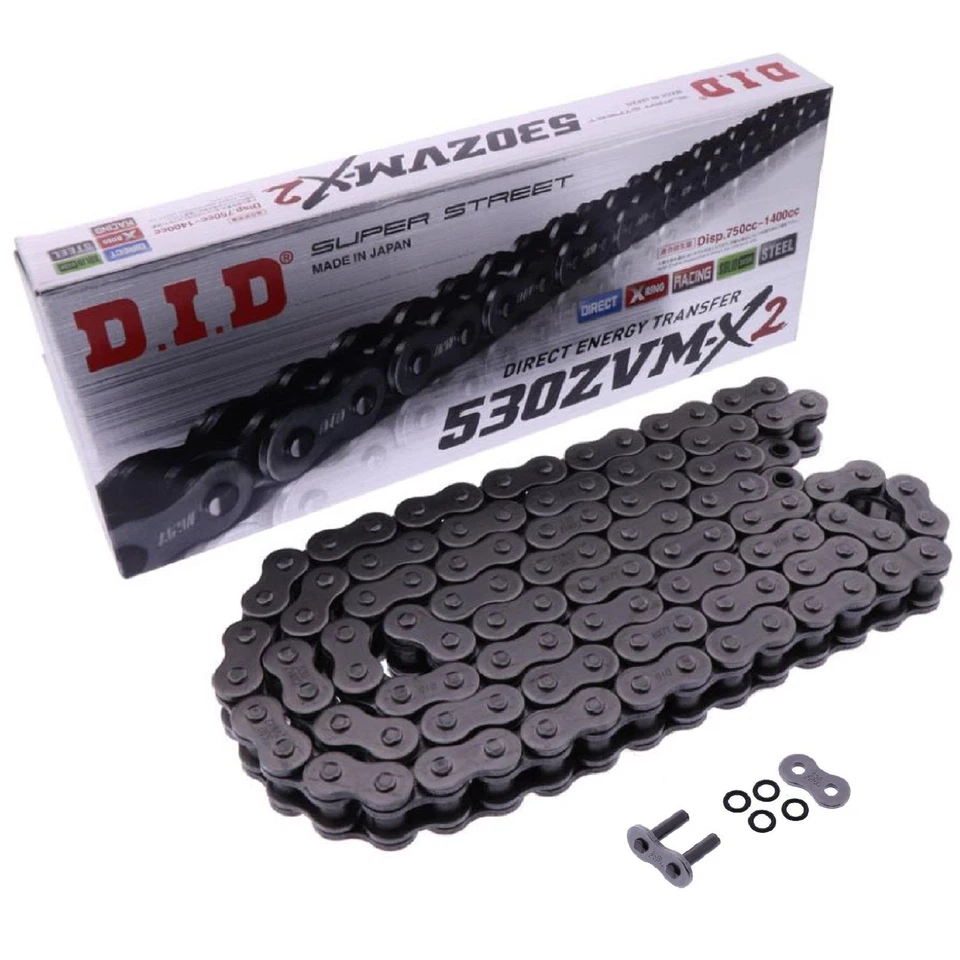 Cadena DID X-Ring 530ZVMX2/106 Abierta Con Pasador - Imagen 1 de 1