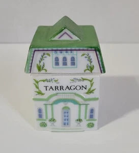 1989 Lennox Spice Village Estragon Glas mit Deckel - Bild 1 von 6