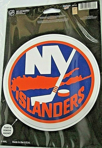 NHL New York Islanders 8 inch Auto Magnet Die-Cut by WinCraft Cover